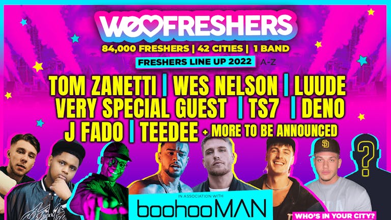 WE LOVE SUNDERLAND FRESHERS ULTIMATE WRISTBAND! In Association With BoohooMAN! - 85% SOLD OUT!!