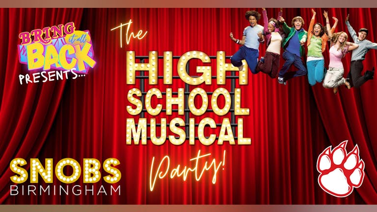 High School Musical Party - Friday 23rd September  