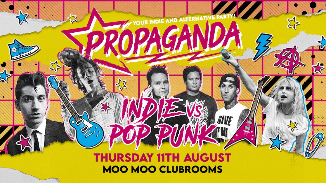 Propaganda Cheltenham – Indie Vs Pop Punk!