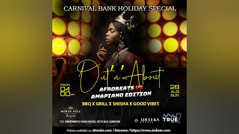 Carnival bank holiday special afrobeats vs amapiano 