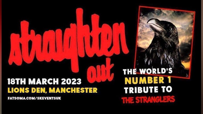 Straighten Out - A Tribute To The Stranglers Live In Manchester