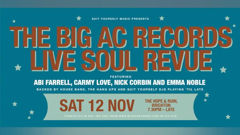 The Big AC Records Live Soul Revue