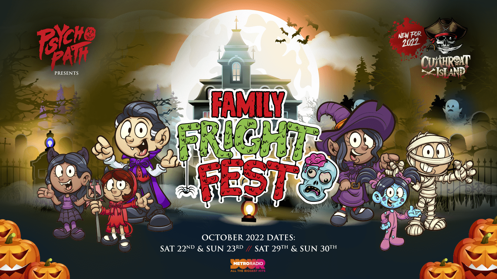Family Fright Fest – Oct 22nd