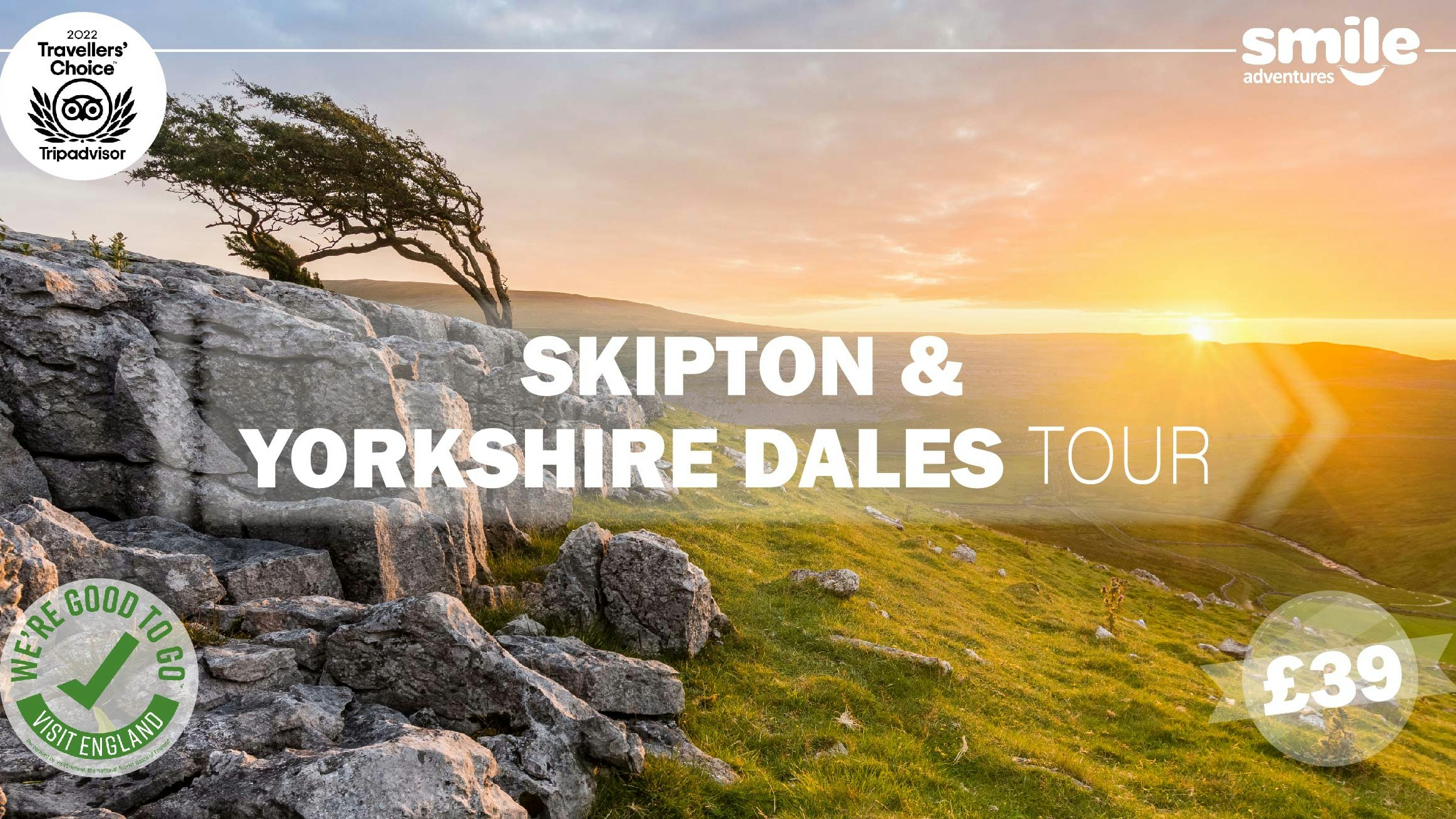 Skipton & Yorkshire Dales Tour – From Manchester