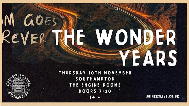 The Wonder Years at Engine Rooms | Southampton