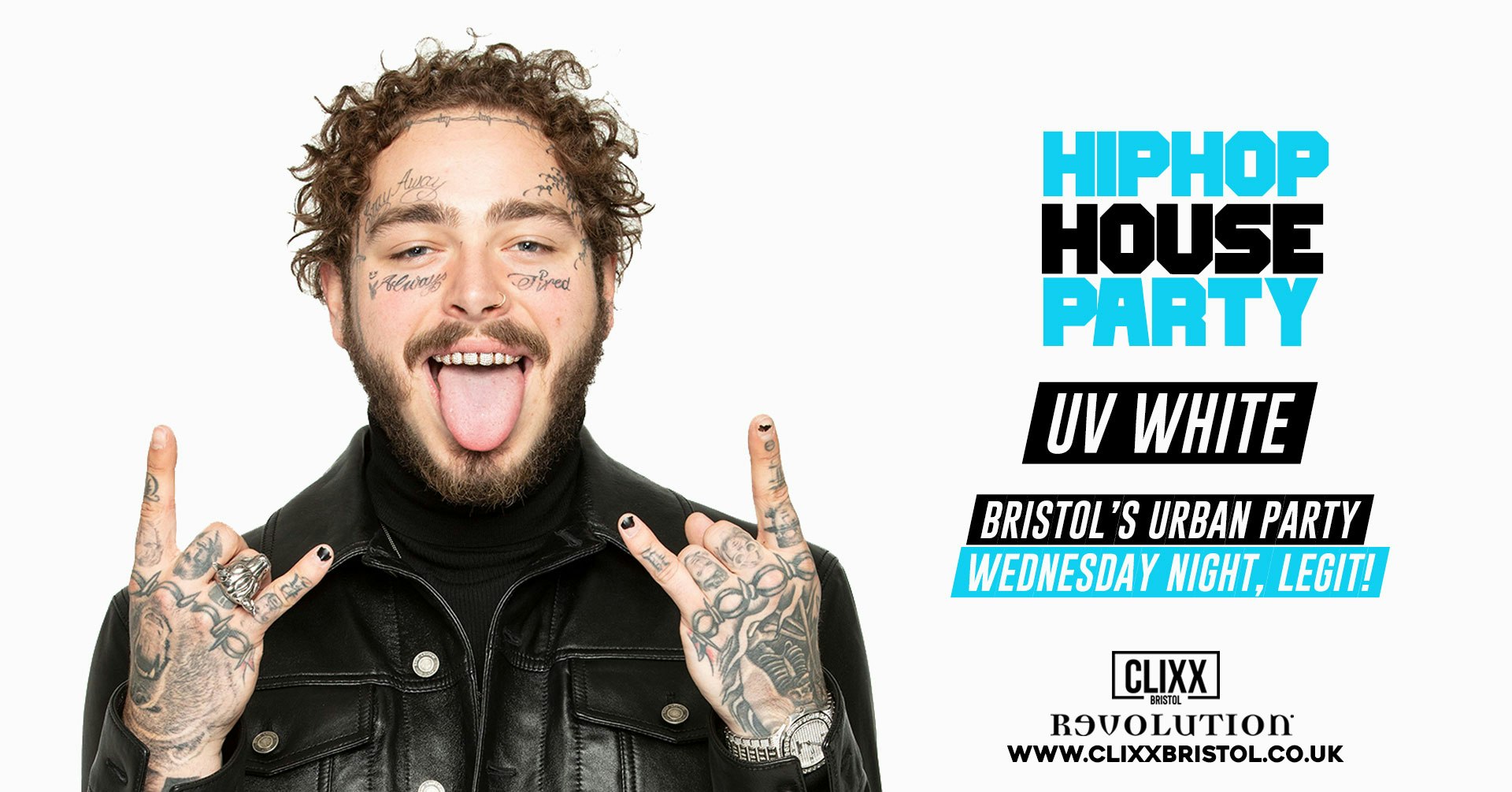 Hip Hop House Party – UV White