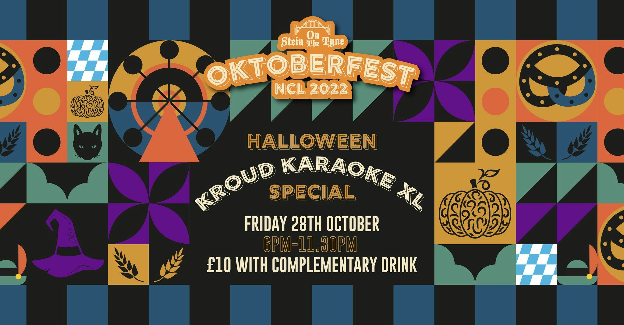 Kroud Karaoke XL – Halloween Special at Oktoberfest Newcastle