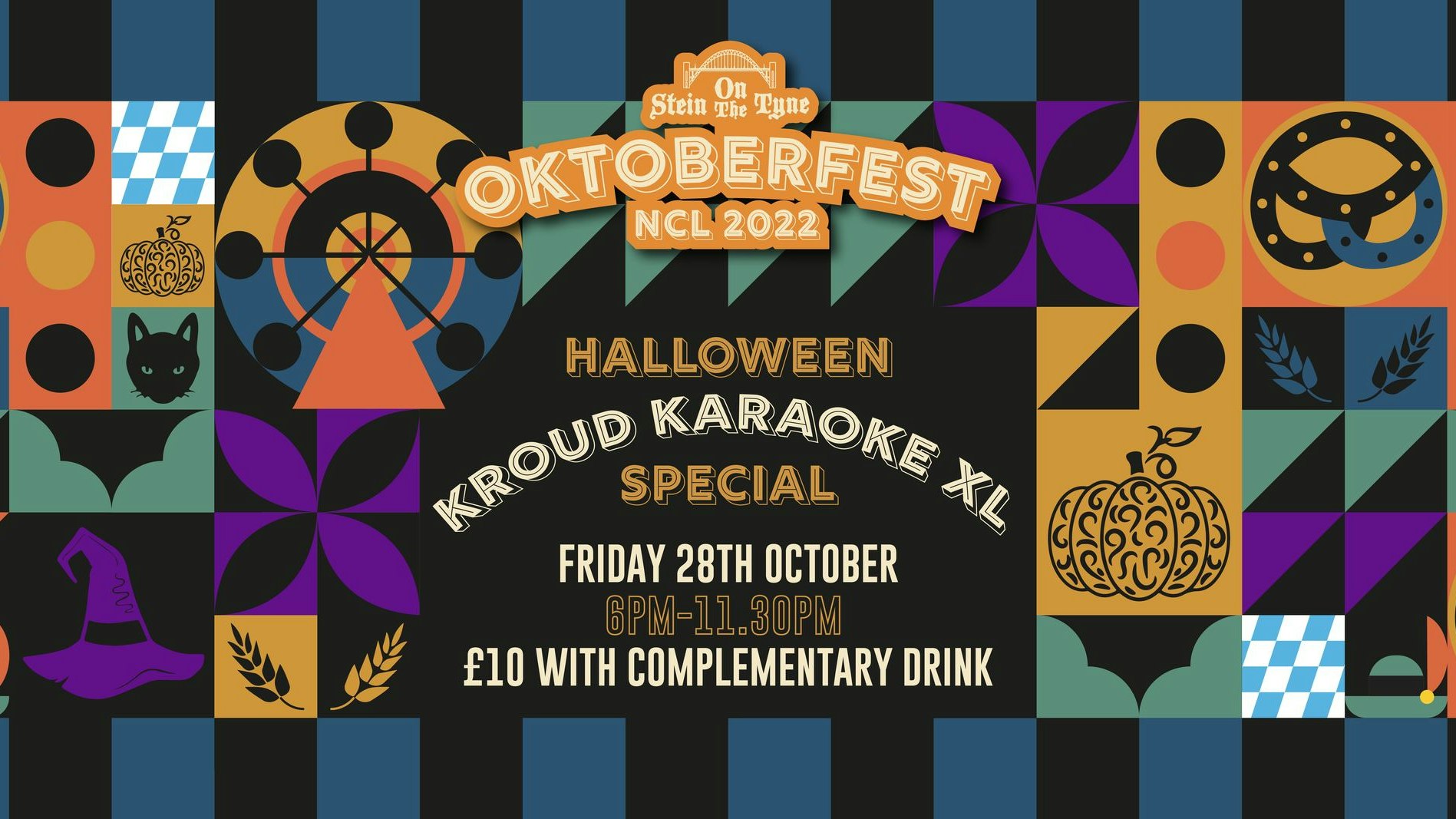Kroud Karaoke XL – Halloween Special at Oktoberfest Newcastle