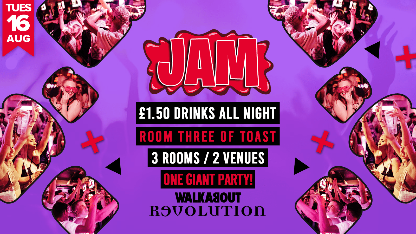 Jam • Room 3 Of Toast • Walkabout & Revolution