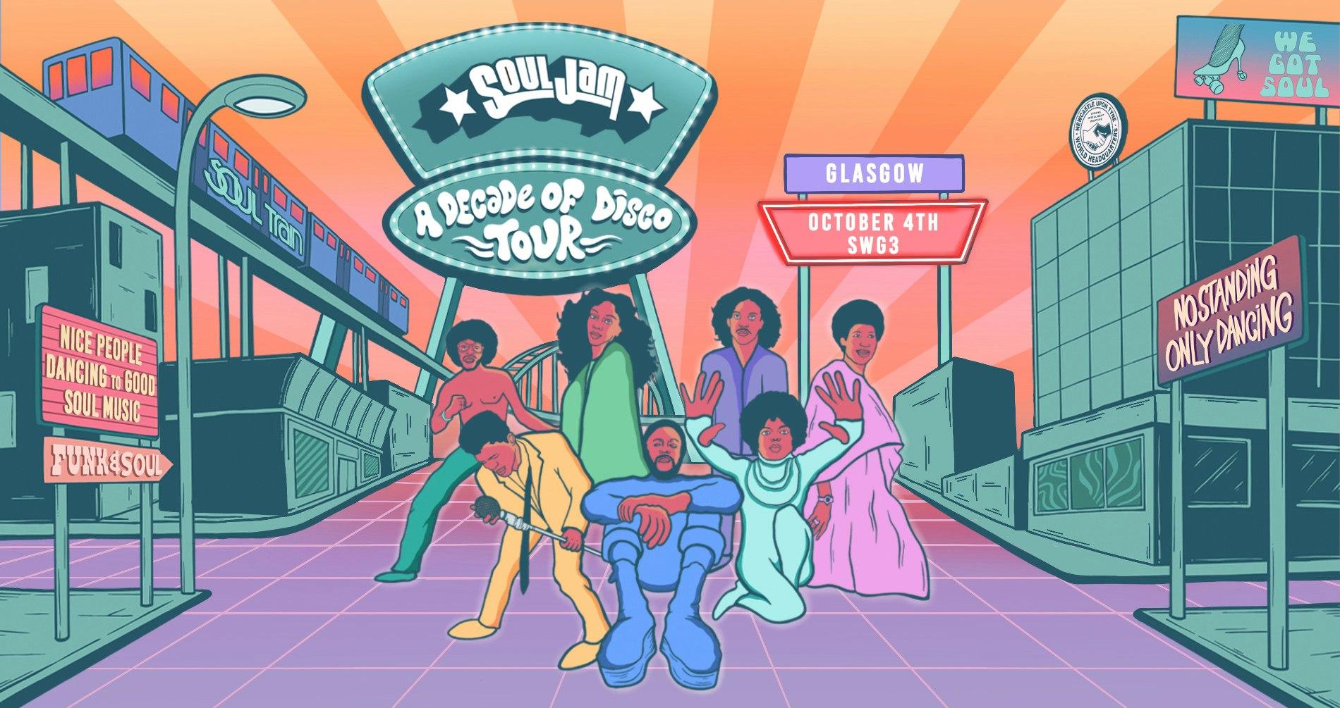 SoulJam | Glasgow | A Decade of Disco!