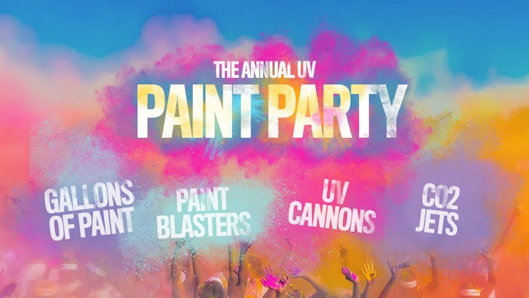 The Annual Freshers UV Paint Party 🎨