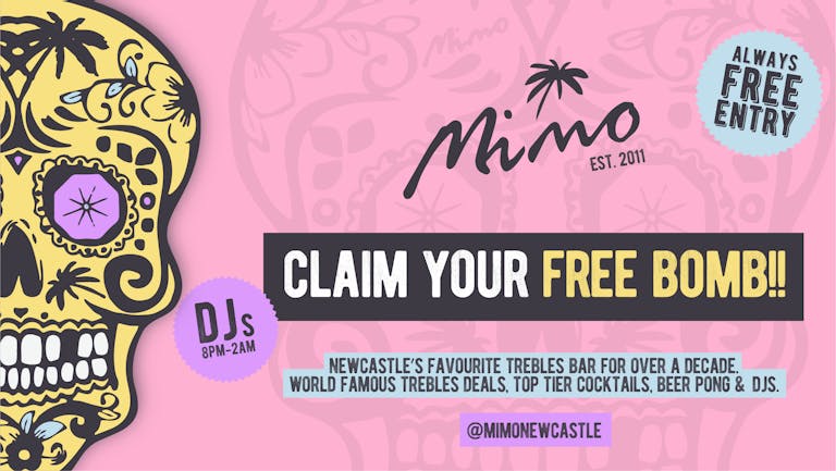 Free Freshers J-Bombs from Mimo!