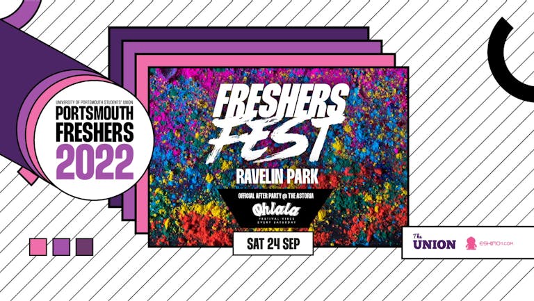 Freshers Festival 2022 - CLEAN BANDIT - Free in freshers packs - replaces Freshers Ball! 