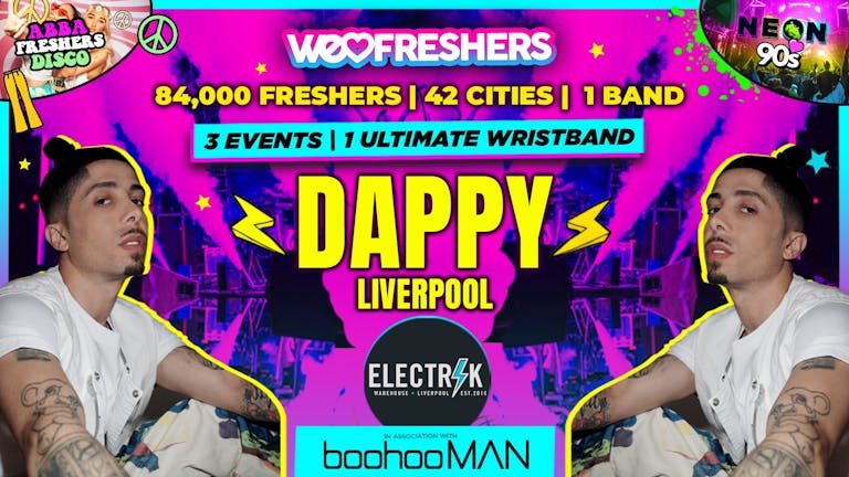 WE LOVE LIVERPOOL FRESHERS ULTIMATE WRISTBAND!! In Association with BoohooMAN! - 90% SOLD OUT!!