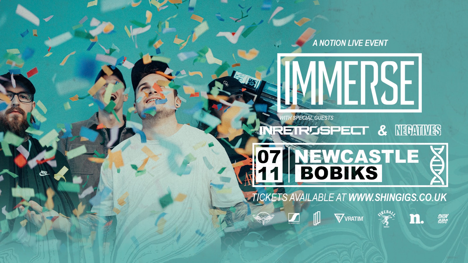 Immerse + Inretrospect & Negatives | Bobiks, Newcastle