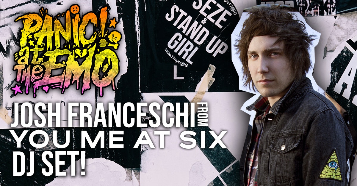 Panic At The Emo: Josh Franceschi DJ Set (You Me At Six) at Hairy Dog, Derby