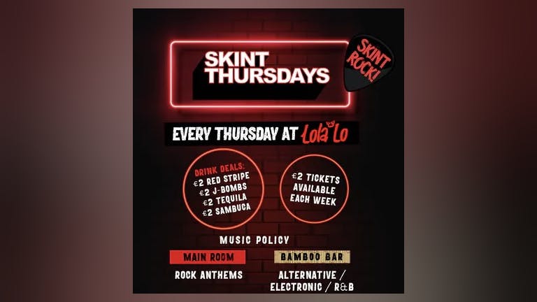 Skint Thursday - Thursday 15th September