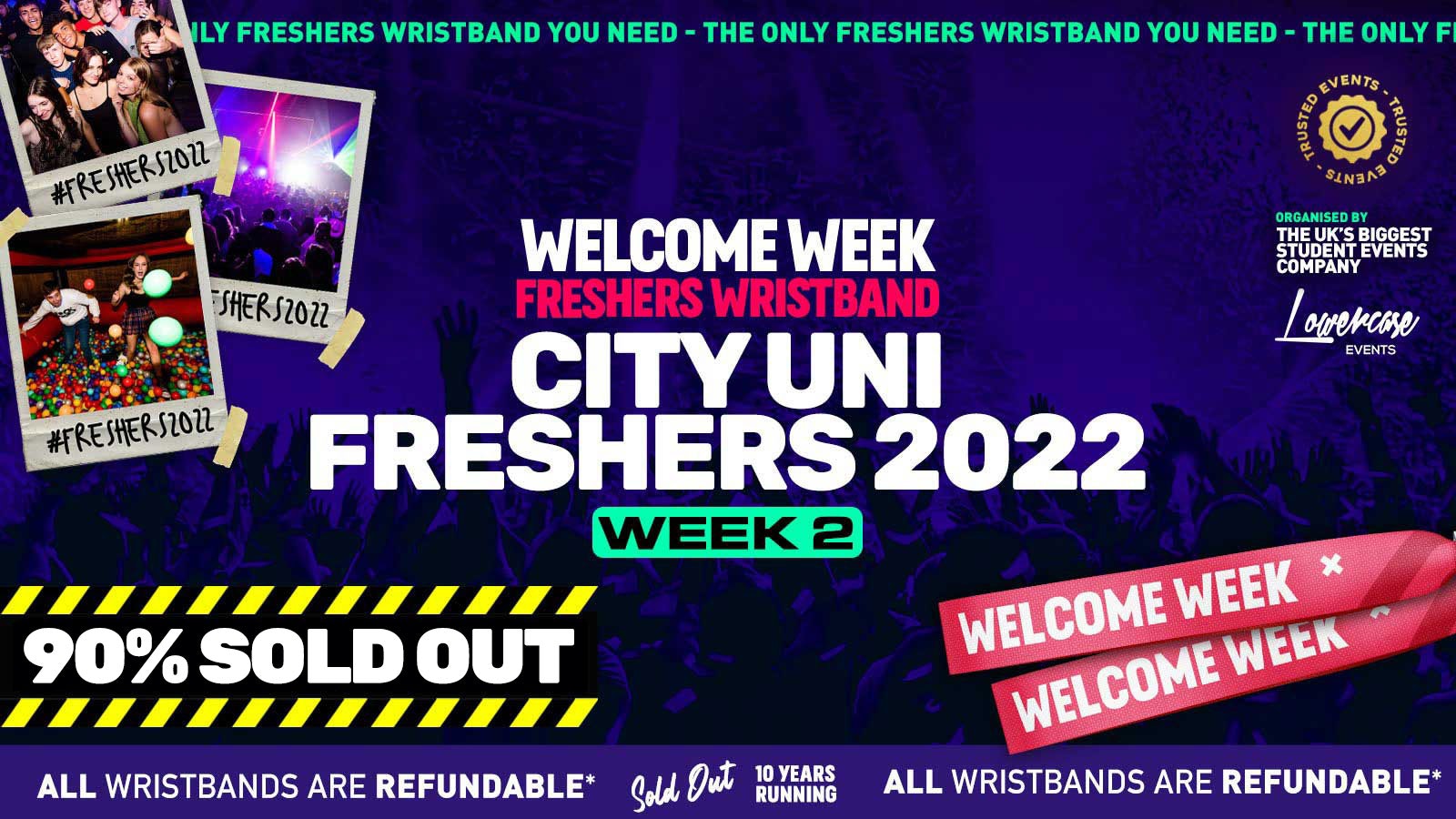 City University Freshers 2022 – London Freshers Week 2022 – [Welcome Week] – LESS THAN 75 LEFT ⚠️