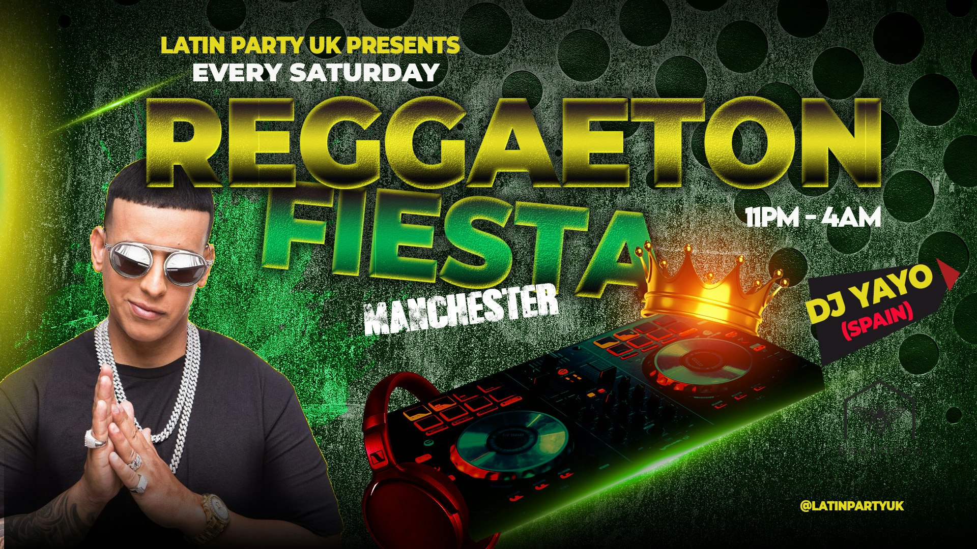 LATIN PARTY  MANCHESTER EVERY SATURDAY – REGGAETON FIESTA | BEEHOUSE  (17/09)