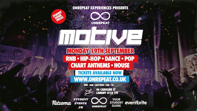 MOTIVE: Cardiff Fresher & Student Welcome Party 2022