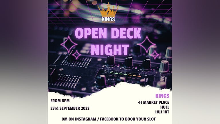 Open Deck Night