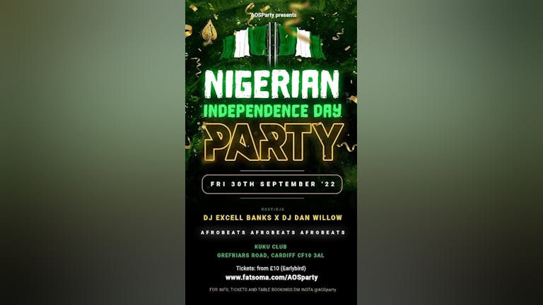 🇳🇬 NIGERIAN INDEPENDENCE DAY PARTY 🇳🇬