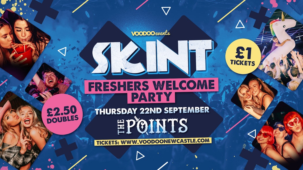 Skint – Freshers Welcome Party