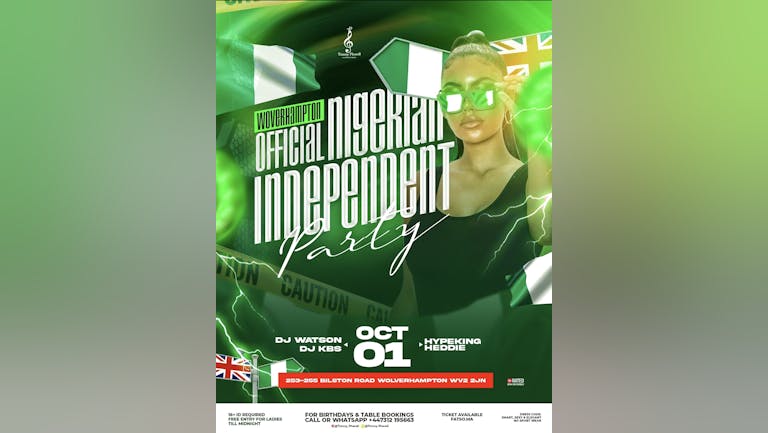 Wolverhampton official Nigeria Independence Party