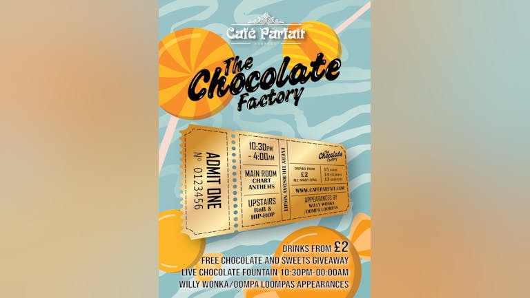 The Chocolate Factory// Cafe Parfait Freshers!