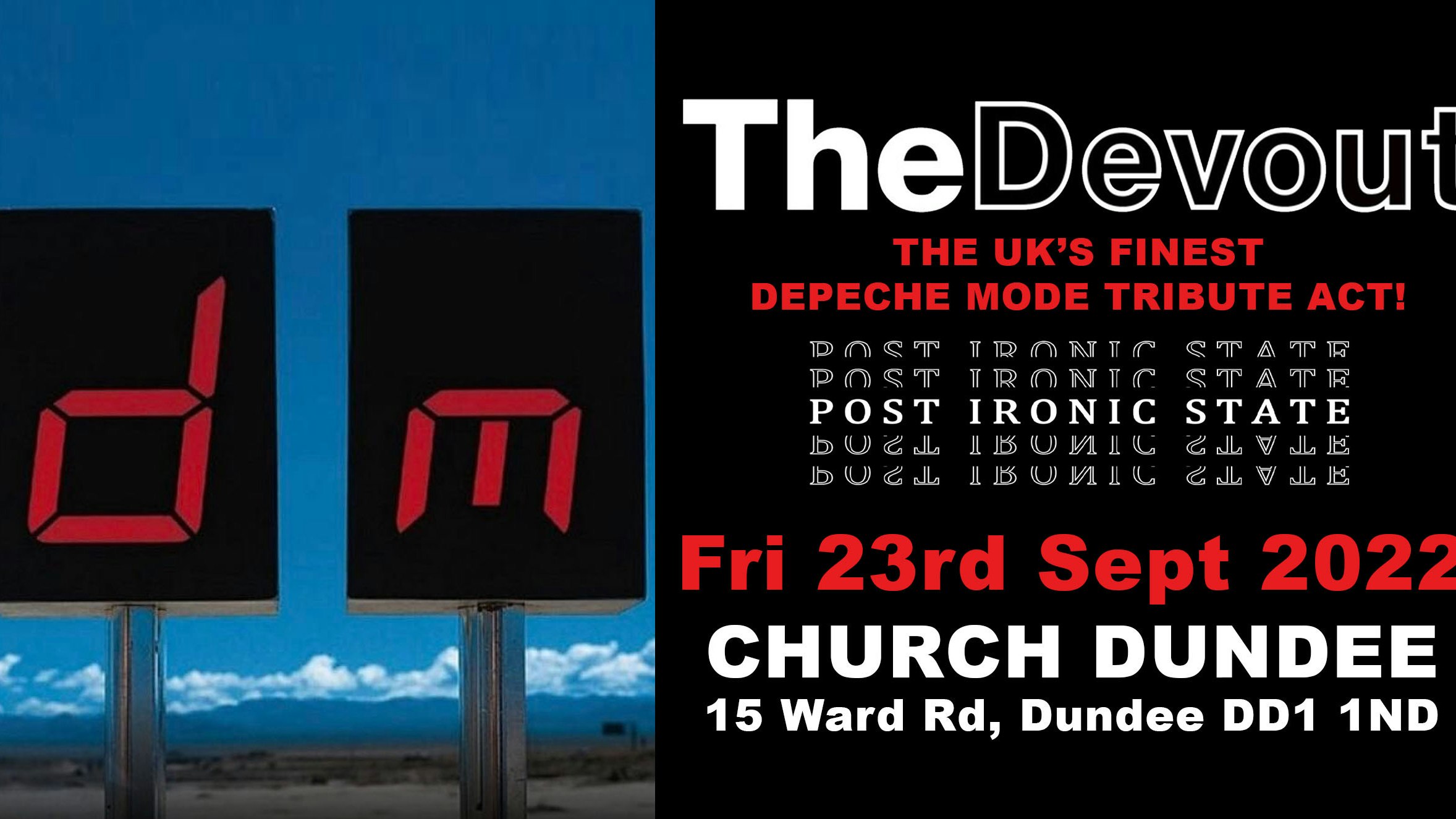 THE DEVOUT – Depeche Mode Tribute  + Post Ironic State