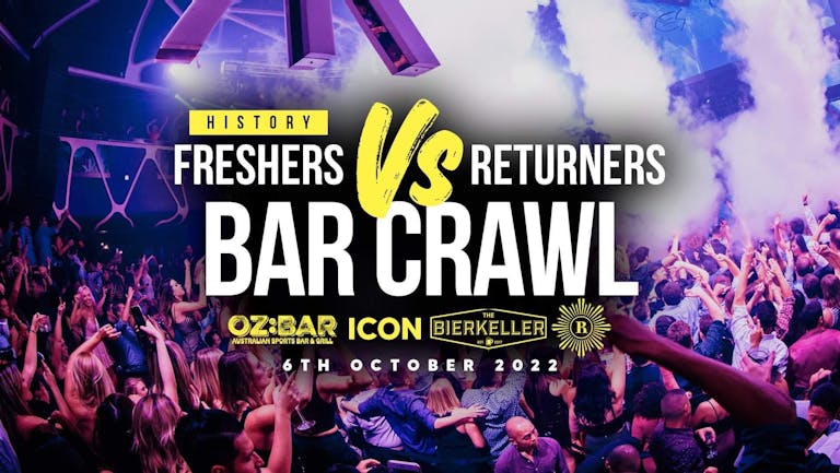 History Freshers V Returners Bar Crawl