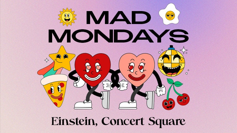 MAD MONDAYS – Concert Square’s Biggest Monday Night – Win a TV & Win This Week’s Rent! MASSIVE MUSIC QUIZ followed by HARRY STYLES VS TAYLOR SWIFT DISCO & BANGERS