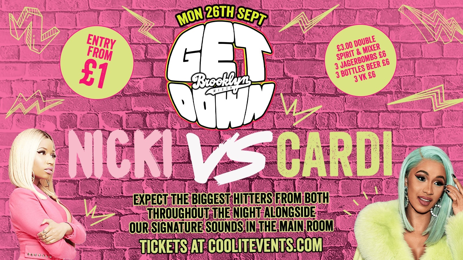 Get Down Mondays : Nicki Vs Cardi