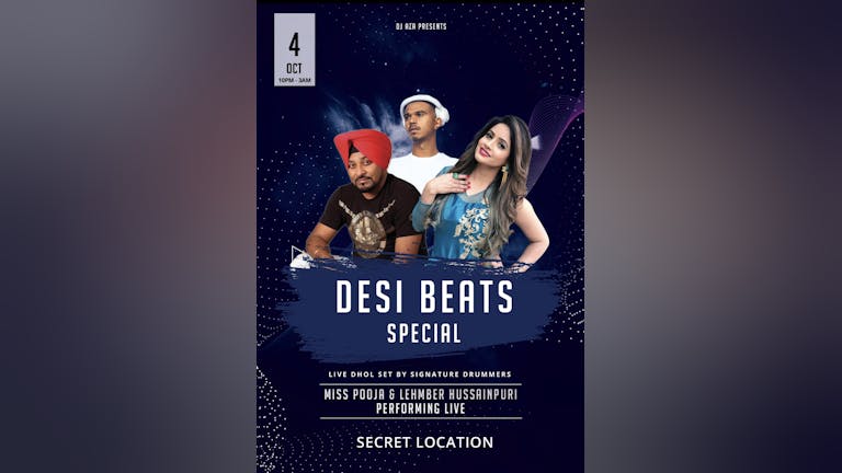 Desi Beats Special - Miss Pooja & Lehmber Live [FINAL TICKETS]