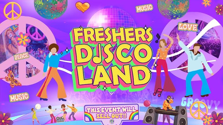 FRESHERS DISCOLAND 🌈 Manchester's Biggest Freshers Disco! £1 TICKETS & DRINKS FROM £2 