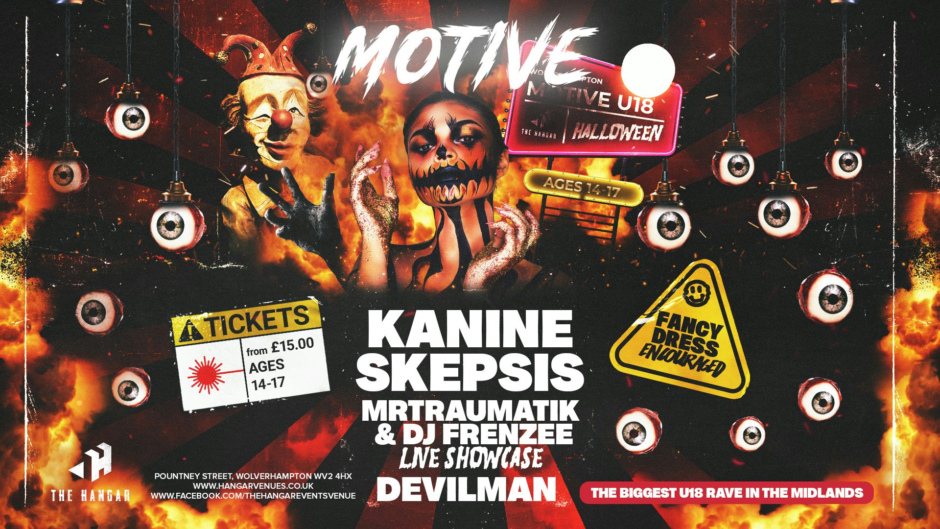 Motive Presents: Kanine, Skepsis, Devilman – U18 SHOWCASE