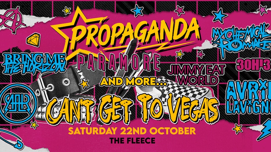 TONIGHT! Propaganda Bristol – Can’t Get To Vegas Party!