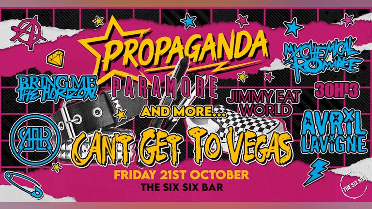 Propaganda Cambridge - Can't Get To Vegas Party!