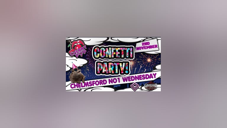 Confetti Party: Cherry Pop @ The Garrison