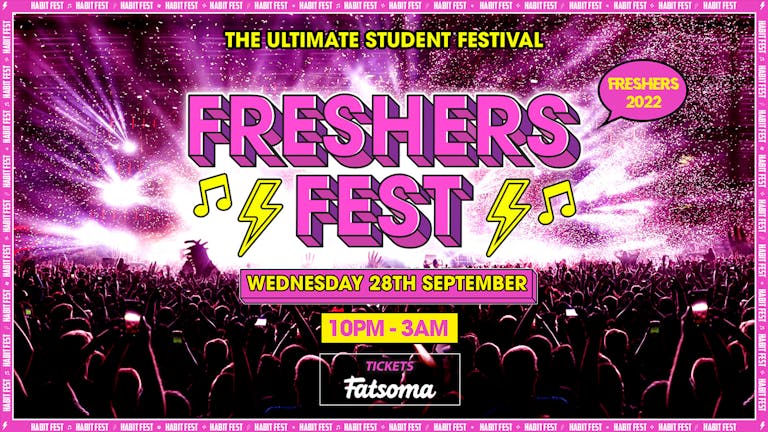 LEEDS FRESHERS FEST ⚡️ The Ultimate Freshers Experience! Leeds Freshers 2022