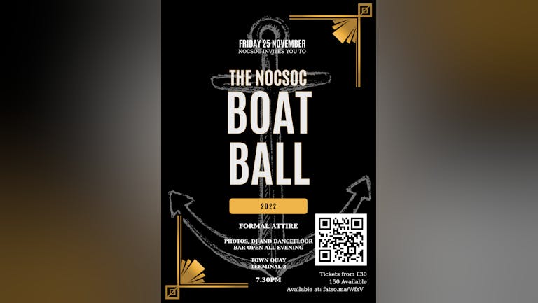 NocSoc Boat Ball 2022