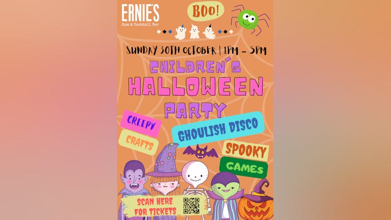 Ernie's Horsforth: Children's Halloween Party
