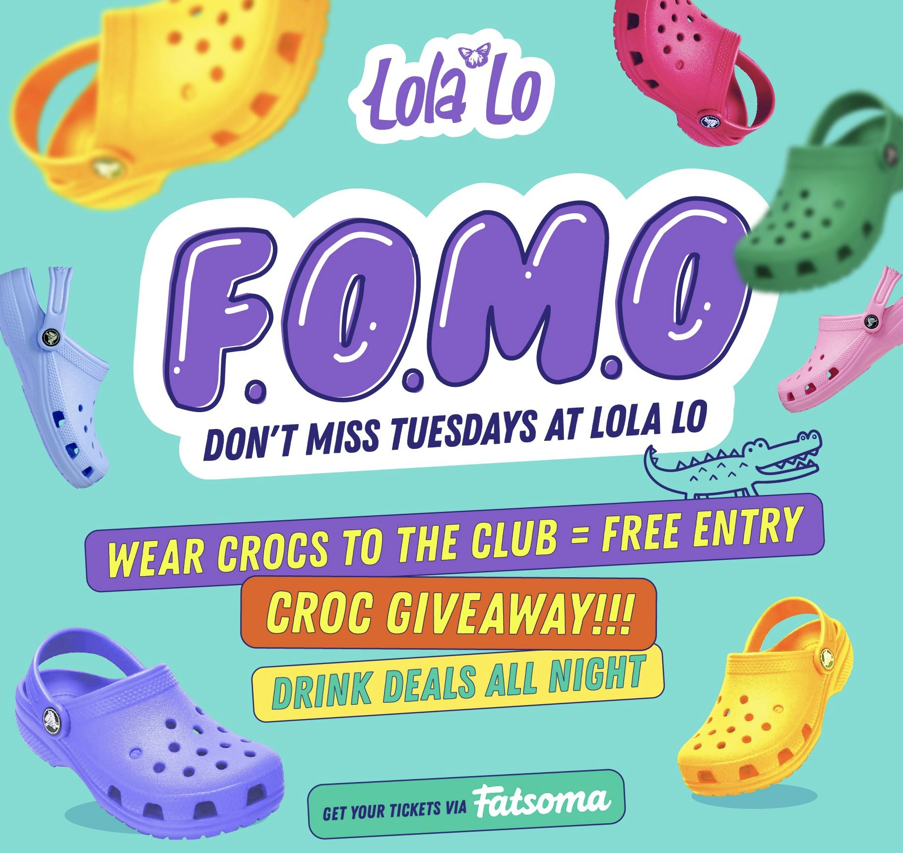 GET YOUR CROC’S OUT🐊 – Tuesday 11th October