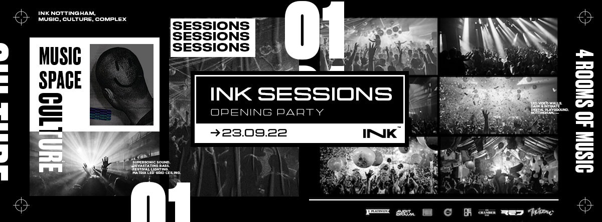 ◢ [ Ink™ ] – Ink Sessions Opening  / Friday 23rd Sept
