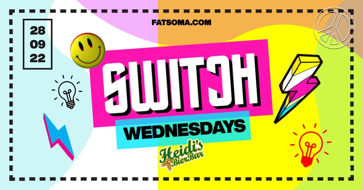 Birmingham Freshers Week – Switch Wednesday’s – Heidi’s