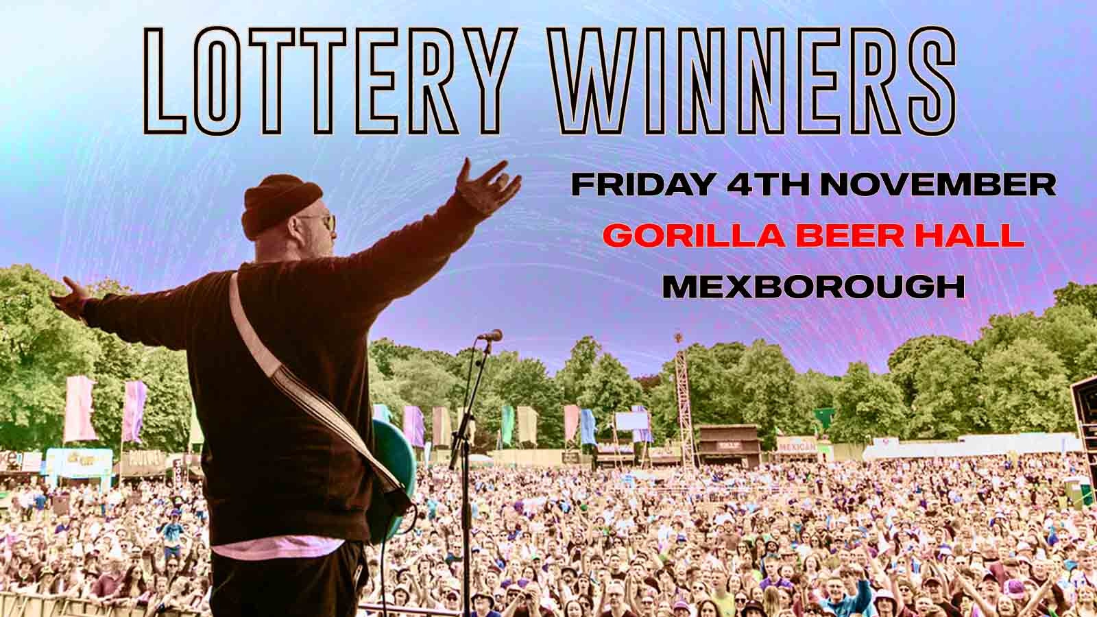 Lottery Winners at Gorilla Beer Hall, Mexborough
