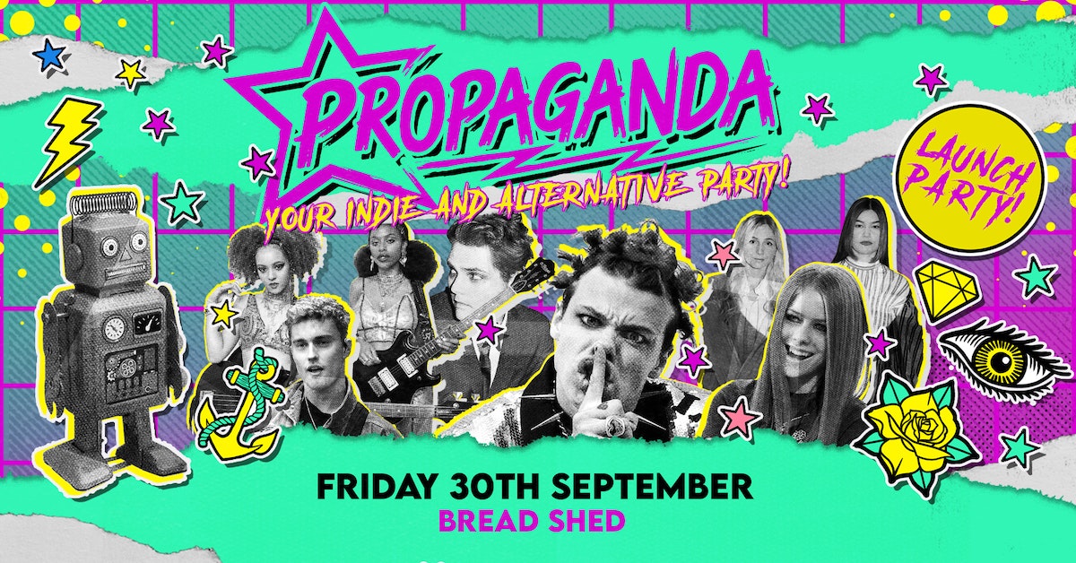 Propaganda Manchester Launch Party at The Bread Shed!