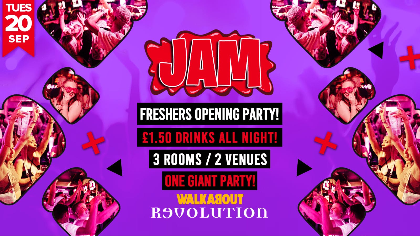 Jam • Room 3 Of Toast • Walkabout & Revolution