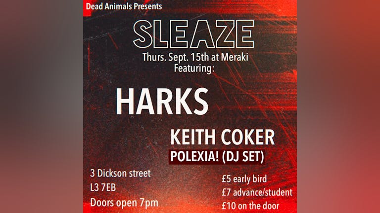 SLEAZE (#4): Harks, Keith Coker