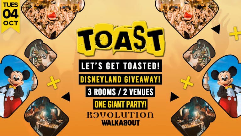 Toast • Disneyland Giveaway • Revolution & Walkabout